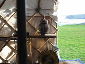 Organic Holidays - Sandpiper Yurt, Eastside, South Ronaldsay. KW17 2TJ